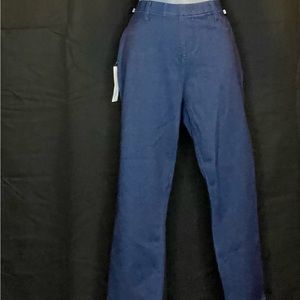 Blue jeans capri jeggings